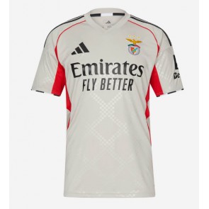 Benfica Fredrik Aursnes #8 Udebanetrøje 2025-26 Kortærmet